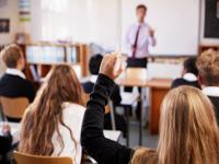 Image of school children in class Image of school children in class